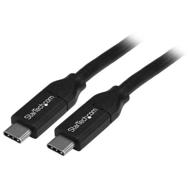 StarTech.com Cavo USB-C con Power Delivery (5A) - M/M - Certificato USB 2.0 Tipo-C da 4m - 100W/5A - Cavo USB - USB-C (M) a USB-C (M) - USB 2.0 - 5 A - 4 m - per P/N: CDP2HVGUASPD, DKT30CHCPD, DKT30CHD, DKT30CHPD3, DKT30CHVSDPD, DKT31CMDPHPD