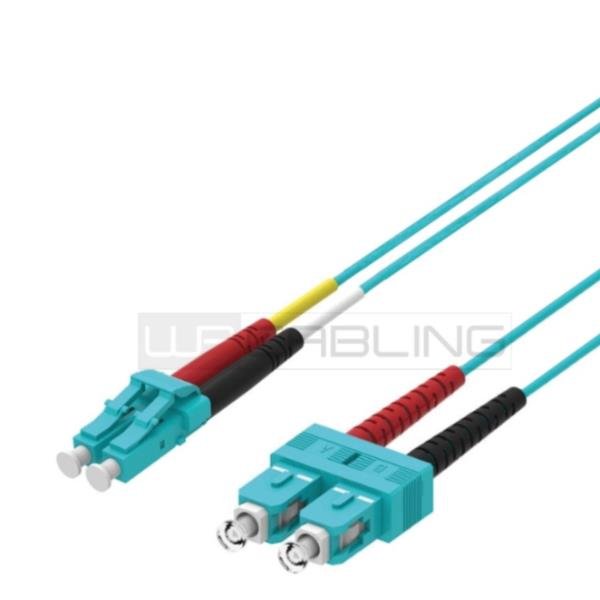 WP Europe PATCH 2FO OM3 LCDSCD AQUA 3M