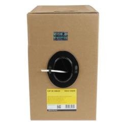 StarTech.com Rotolo in serie di cavi riser UTP solidi CMR Cat5e, 304,8 m, colore bianco (WIR5ECMRWH) - Cavo bulk - 304.9 m - UTP - CAT 5e - montante, compatto - bianco