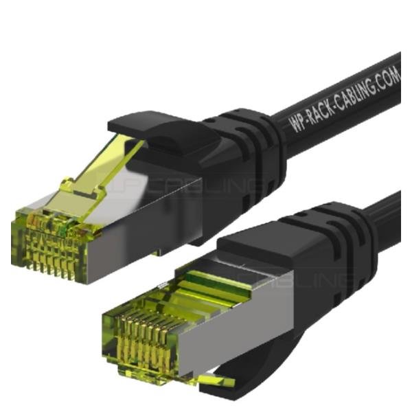 WP EUROPE PATCH S/FTP CAT.6A LSHF NERO 5M
