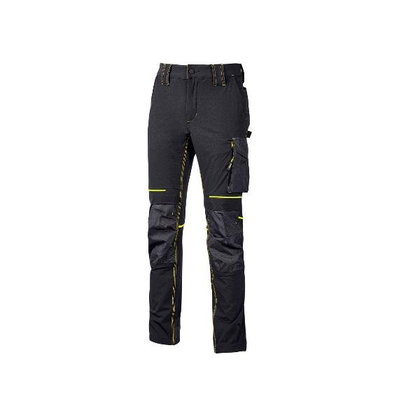 U-POWER PANTALONE ATOM BLACK CARBONM