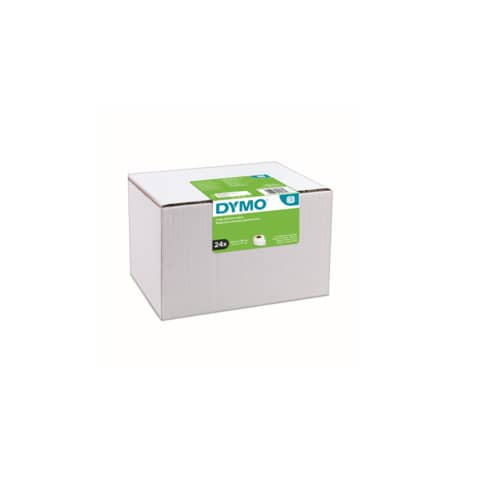 Rotolo 260 etichette LW S0722390 - 36 x 89 mm - carta - indirizzi - bianco - Dymo - value pack 24 pezzi