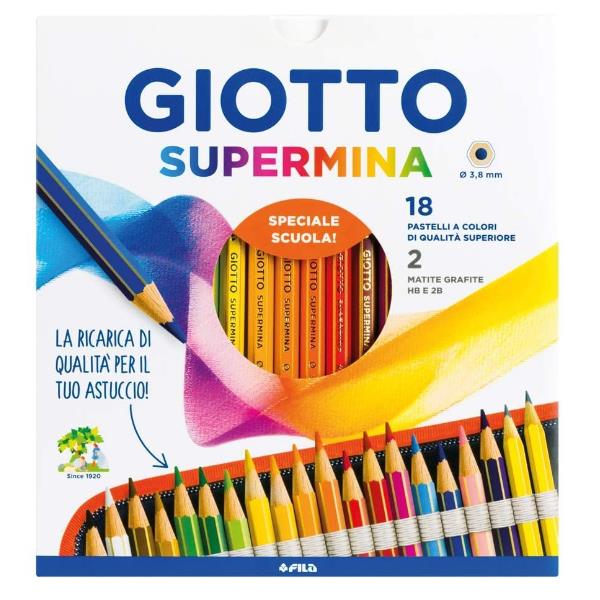 Pastello Supermina - mina 4 mm - colori …
