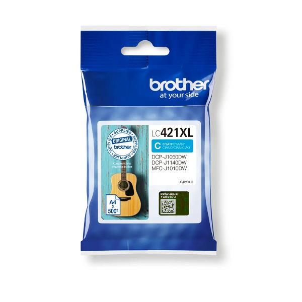 Brother - Cartuccia Ink - Ciano - LC421XLC …