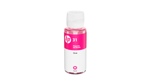 Hp - Flacone inchiostro originale - 31 - Magenta - 1VU27AE - 70 ml