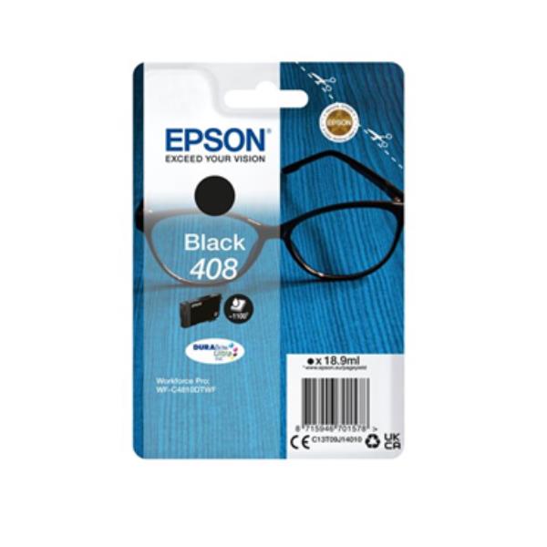 Epson - Cartuccia DuraBrite Ultra 408 - Nero …