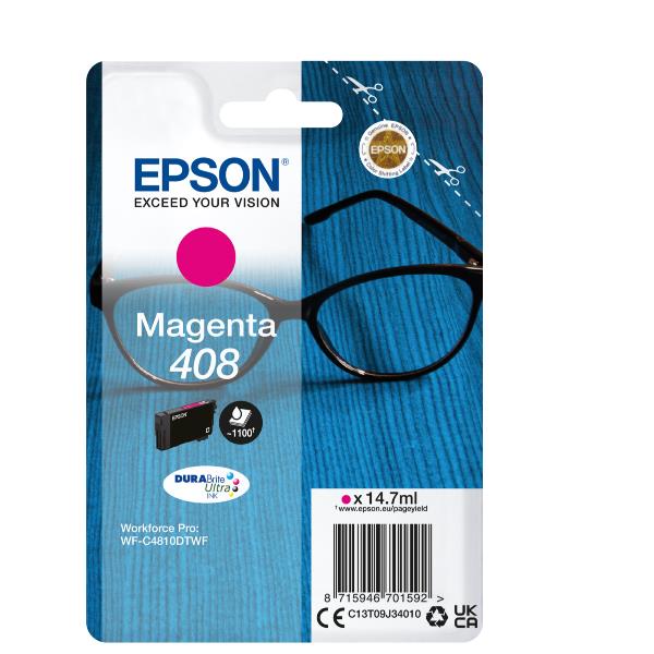 Epson - Cartuccia DuraBrite Ultra 408 - Magenta …