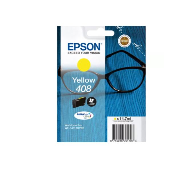 Epson - Cartuccia DuraBrite Ultra 408 - Giallo …
