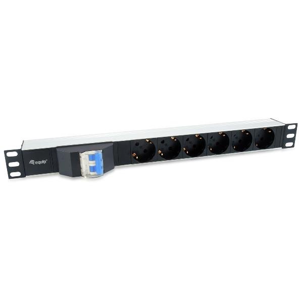 EQUIP 6-OUTLET GERMAN POWER DISTRIBUTION