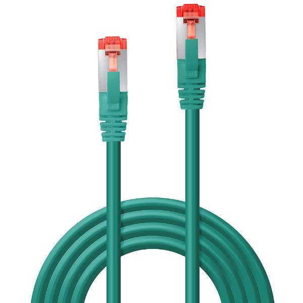 Lindy - Cavo patch - RJ-45 (M) a RJ-45 (M) - 50 cm - SFTP, PiMF - CAT 6e - stampato, antiaggrovigliamento - verde