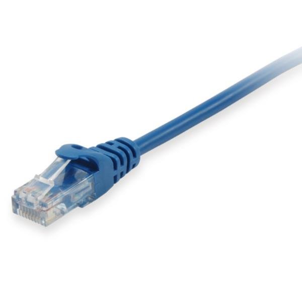 EQUIP CAVO RETE CAT.6 U/UTP NON SCHERMATO 0.5MT BLU