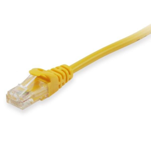 EQUIP CAVO RETE CAT.6 U/UTP NON SCHERMATO 0.5 MT GIALLO