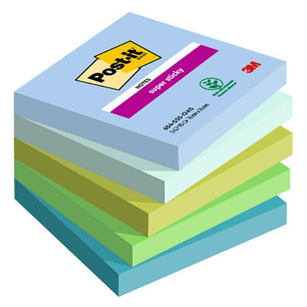 Blocco Post-it Super Sticky - 654-5SS-OAS - 76 …