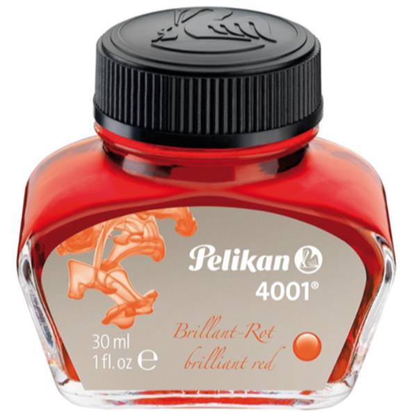 Inchiostro stilografico 4001 - 30 ml - rosso …