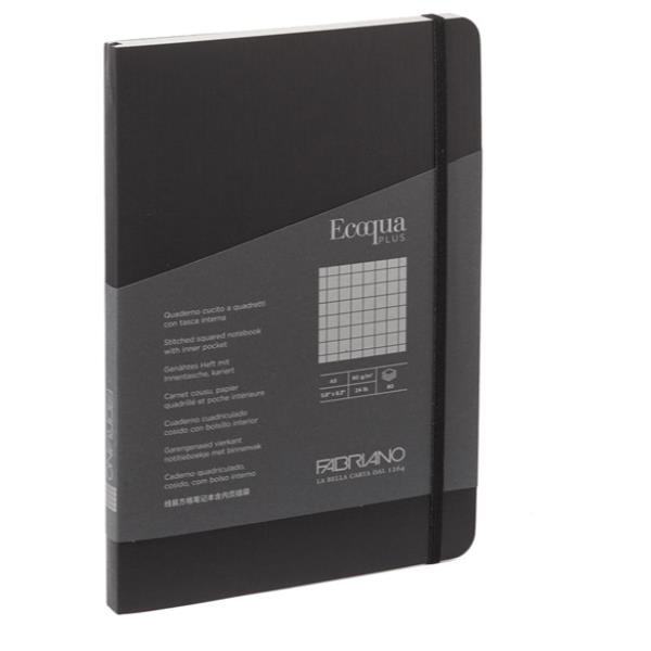 Taccuino Ecoqua Plus - con elastico - rilegatura …