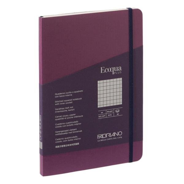 Taccuino Ecoqua Plus - con elastico - rilegatura …