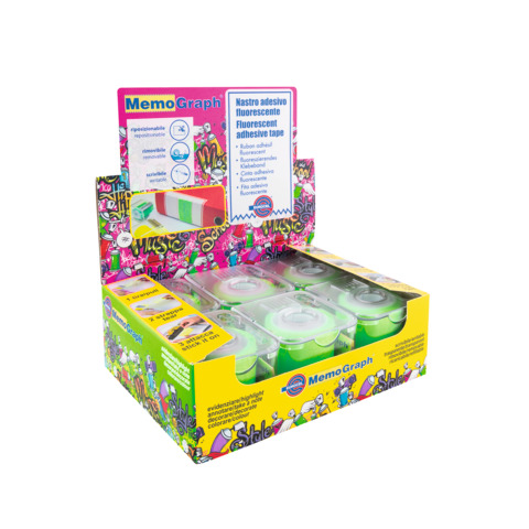 Nastro adesivo con dispenser Memograph - 50 mm …