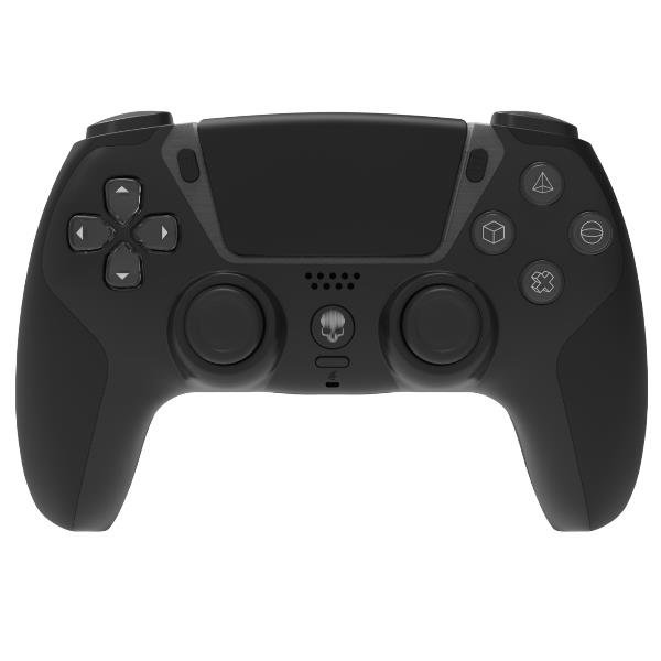 DEAD WAVE PS4 CONTROLLER WIRELESS TASTO CENTRALE CON FUNZIONE TOUCHPAD SPEAKER E MICROFONO INTEGRATO PULSANTE HOME INGRASSO 3.5mm PER CUFFIE NERO
