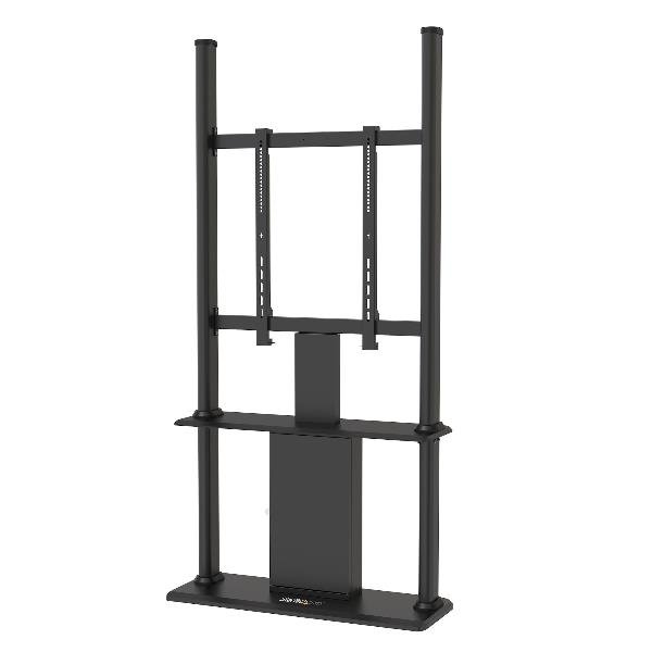 StarTech.com Espositore per segnaletica digitale - Nero - Orientamento verticale - Supporto - per display LCD - nero - dimensione schermo: 45"-55" - supporto a pavimento