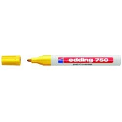 edding 750 paint - Marcatore - permanente - giallo - inchiostro pigmentato - 2-4 mm