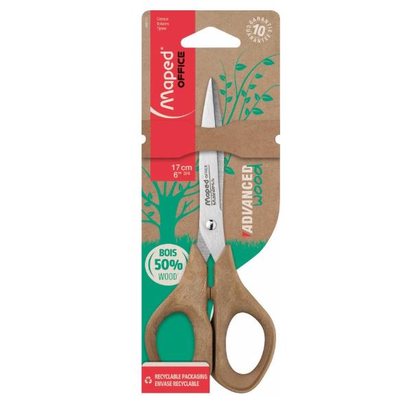 Forbici simmetriche Advanced Wood - 17 cm - …