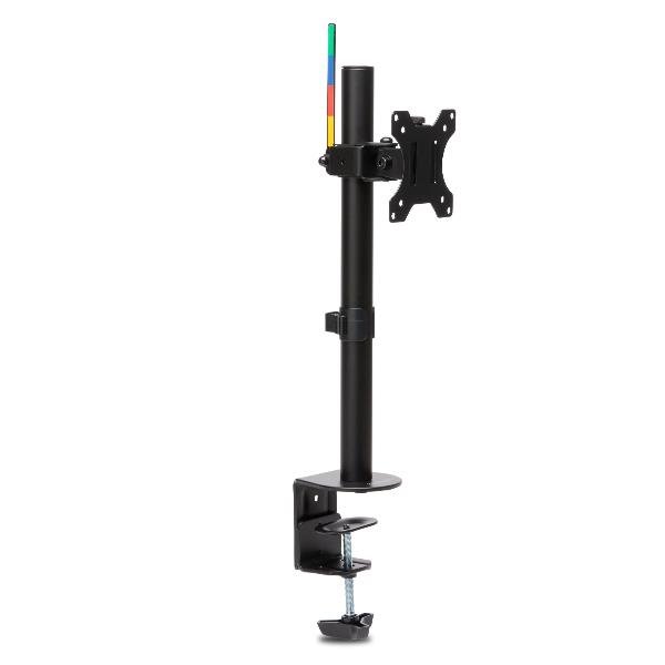 Kensington SmartFit Ergo Single Monitor Arm - Kit montaggio - braccio regolabile - per Monitor - nero - dimensione schermo: fino a 34" - desktop, morsetto a C, rondella, montabile su desk