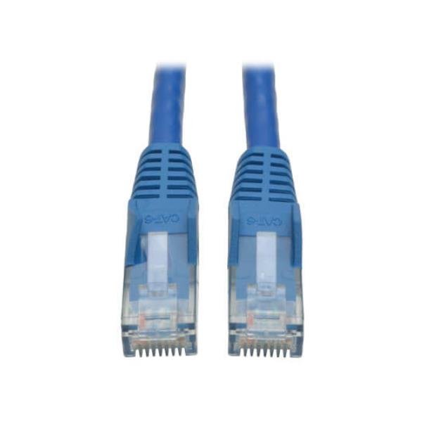 Tripp Lite 2ft Cat6 Gigabit Snagless Molded Patch Cable RJ45 M/M Blue 2' - Cavo patch - RJ-45 (M) a RJ-45 (M) - 61 cm - UTP - CAT 6 - stampato, antiaggrovigliamento, bloccato - blu