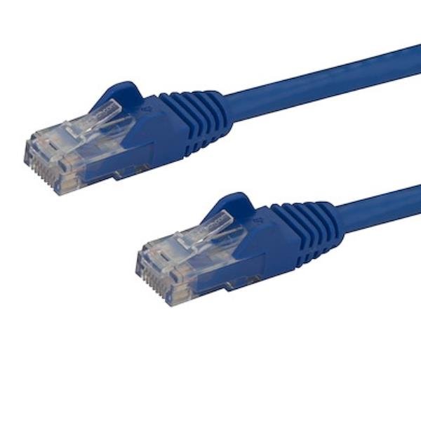 StarTech.com Cavo Ethernet CAT 6 UTP da 1.5 m - Cavo di rete Gigabit antigrovigio 24 AWG - Blu (N6PATC150CMBL) - Cavo patch - RJ-45 (M) a RJ-45 (M) - 1.5 m - UTP - CAT 6 - antiaggrovigliamento - blu