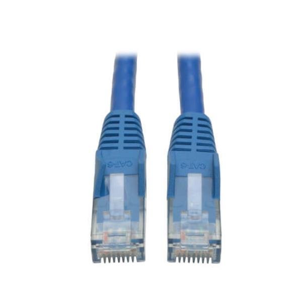 Tripp Lite 7ft Cat6 Gigabit Snagless Molded Patch Cable RJ45 M/M Blue 7' - Cavo patch - RJ-45 (M) a RJ-45 (M) - 2.1 m - UTP - CAT 6 - stampato, antiaggrovigliamento, bloccato - blu