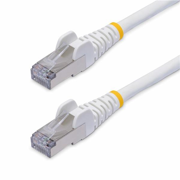 StarTech.com 10m White CAT8 Ethernet Cable, Snagless, S/FTP, 25G/40G - Cavo patch - RJ-45 (M) a RJ-45 (M) - 10 m - 5.6 mm - S/FTP - CAT 5/5e/6/6a/8 - IEEE 802.3bt/IEEE 802.3ba - senza alogeni, antiaggrovigliamento - bianco