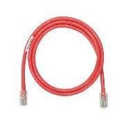 PANDUIT PATCH U/UTP CAT.6 PVC ROSSO 1M