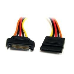 StarTech.com Cavo estensione di alimentazione SATA 15 pin 30 cm - Prolunga alimentazione - alimentazione SATA (M) a alimentazione SATA (F) - 30.5 cm - per P/N: PYO2SATA, PYO4SATA, SATAPOWADAP