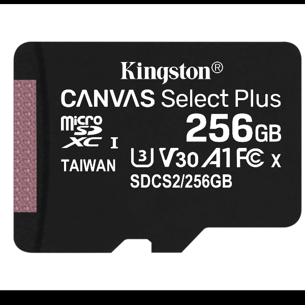 PARTI DI RICAMBIO 256GB MICROSDXC CANVAS SELECT