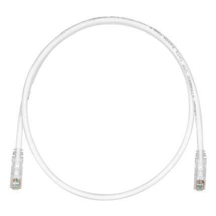Panduit TX6 PLUS - Cavo patch - RJ-45 (M) a RJ-45 (M) - 5 m - UTP - CAT 6 - IEEE 802.3at - schermato, senza alogeni, antiaggrovigliamento, bloccato - bianco spento