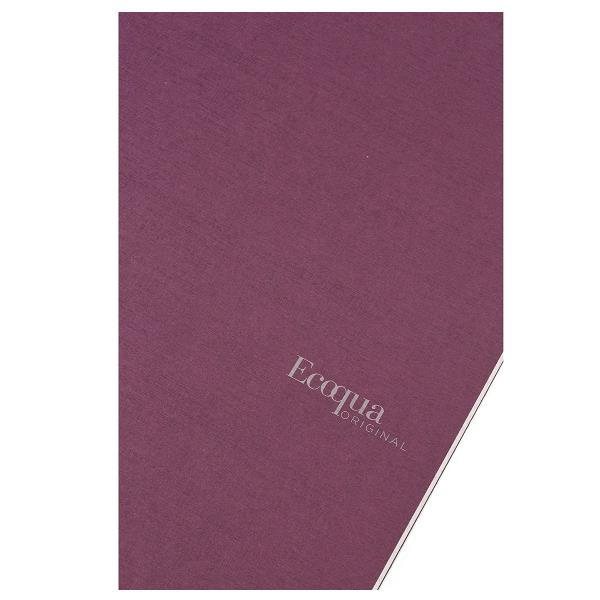 Maxiquaderno Ecoqua original PM - A4 - 5mm - 40 fogli - 90gr - vino - Fabriano