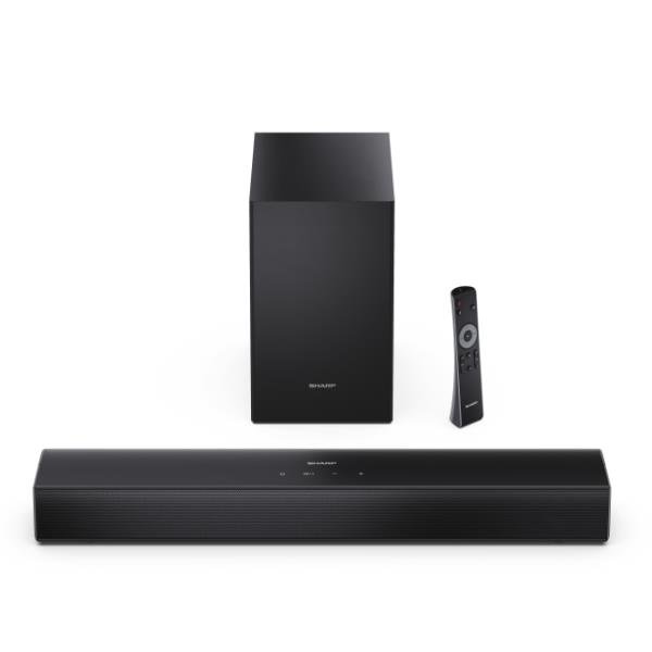 SHARP HT-SBW121 SOUNDBAR 2.1 COMPATTA CON SUBWOOFER WIRELESS 240W HDMI BLUETOOTH NERO
