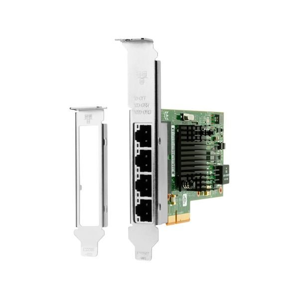 Intel I350-T4 - Adattatore di rete - PCIe 2.1 x4 profilo basso - Gigabit Ethernet x 4 - per Workstation Z2 G4, Z2 G5, Z2 G8, Z2 G9, Z4 G4, Z6 G4, Z8 G4