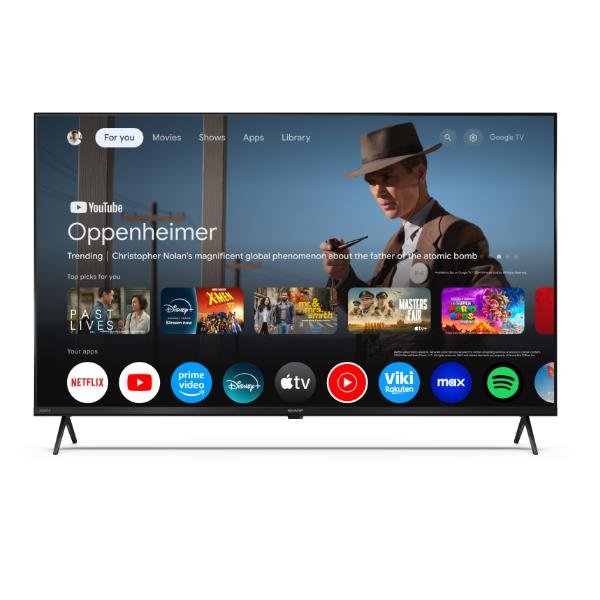 SHARP 55 UHD 4K GOOGLE TV QLED