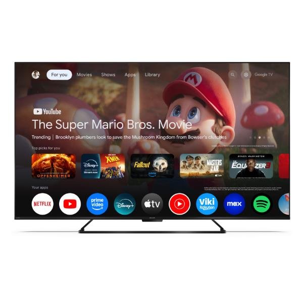 SHARP 55 HR7 UHD 4K QLED GOOGLE TV 144