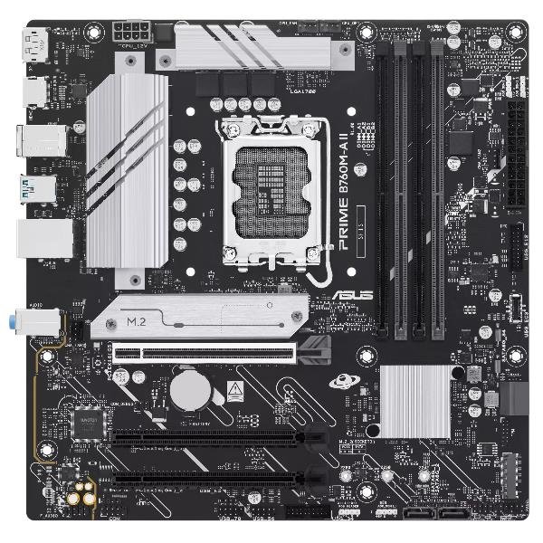 ASUS PRIME B760M-A II-CSM, Intel, LGA 1700, Intel® …