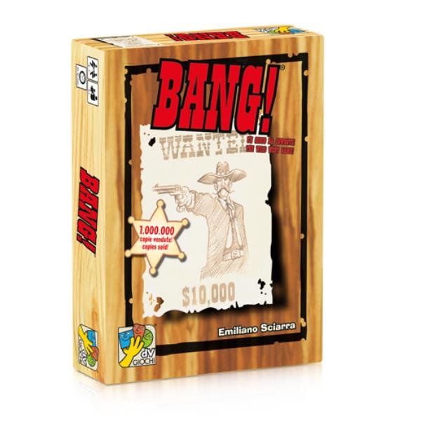 DAVINCI GAMES BANG GIOCO DA TAVOLO AMBIENTATO NEL FAR WEST GIOCO DI CARTE A RUOLI NASCOSTI