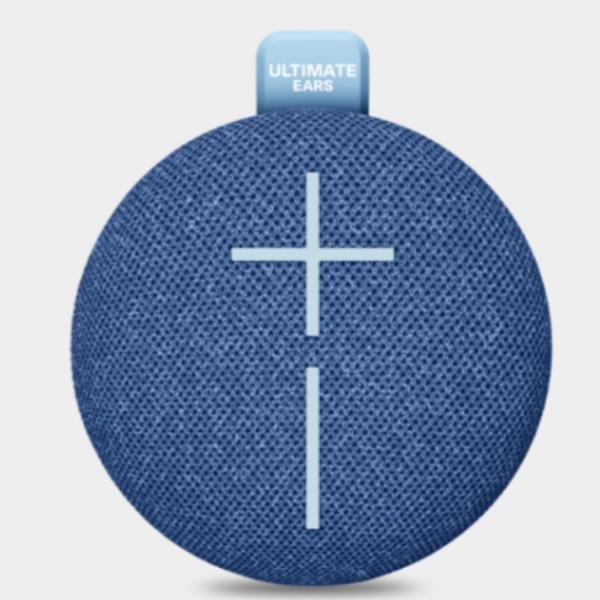 LOGITECH ULTIMATE EARS MINIROLL ALTOPARLANTE BLUETOOTH IMPERMEABILE ULTRAPORTATILE BASSI POTENTI RESISTENTE ALLA POLVERE IP67 RAGGIO D'AZIONE 40 Mt MAJESTIC BLUE