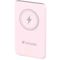 Verbatim - Power Bank Wireless - 5000 mAh - Rosa - 32243