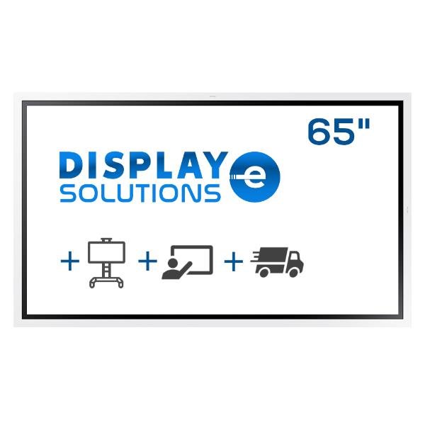 DISPLAY SOLUTION LAVAGNA 65 +CARRELLO+TRAINING
