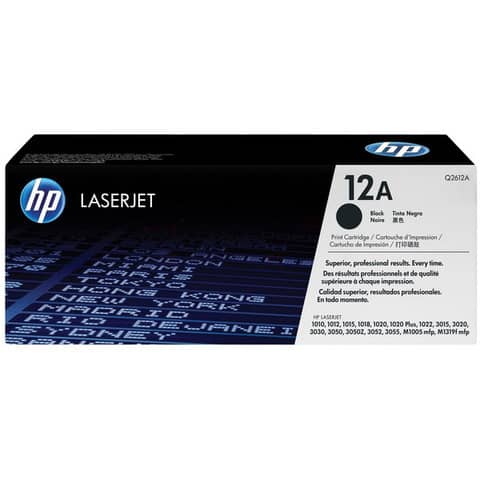 Hp - Toner originale - 12A - Nero …
