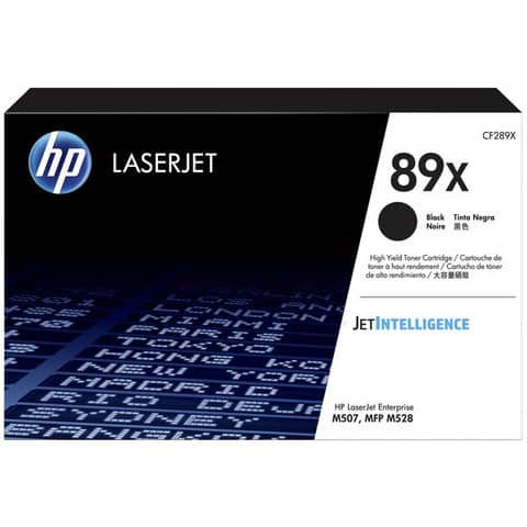 Hp - Toner originale - 89X - Nero - CF289X - 10.000 pag