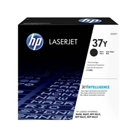 Hp - Toner originale - 37Y -Nero - CF237Y - 41.000 pag