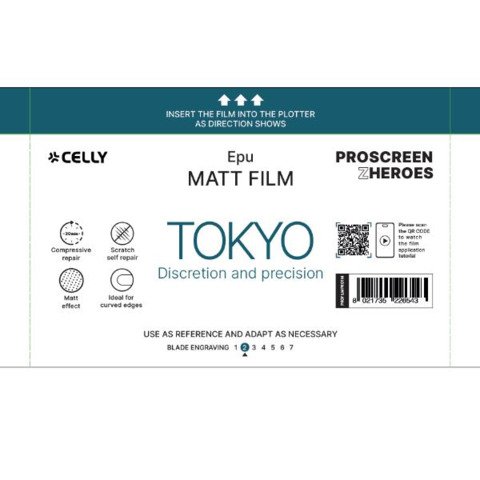 CELLY 10 PZ PROFILM MATT TOKYO