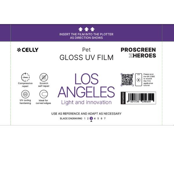 CELLY 10 PZ PROFILM UV GLOSSY LOS ANGELES