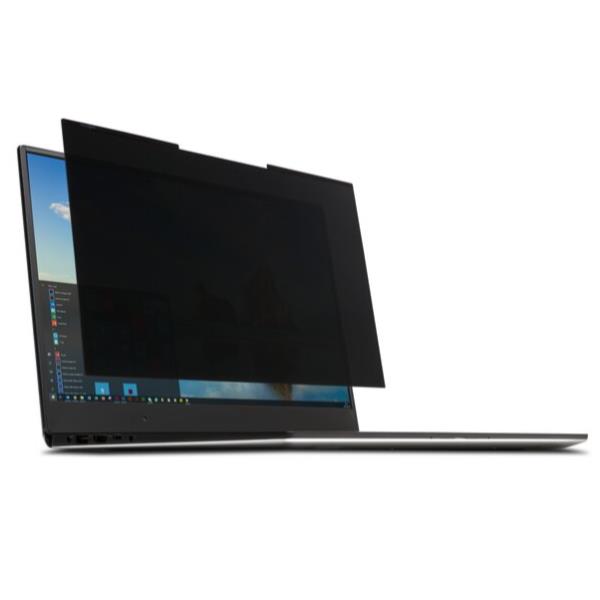 Kensington MagPro 15.6" (16:9) Laptop Privacy Screen with Magnetic Strip - Filtro privacy notebook - rimovibile - magnetico - 15,6" - nero